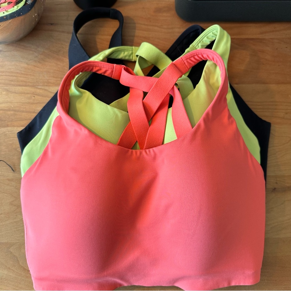 3 for 1: 34DD (34E) Lululemon Sports Bras - Energy